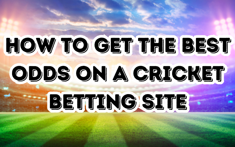 Cricket Betting Site: How to Get the Best Odds